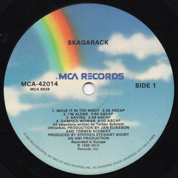 Skagarack : Skagarack (LP, Album, Glo)