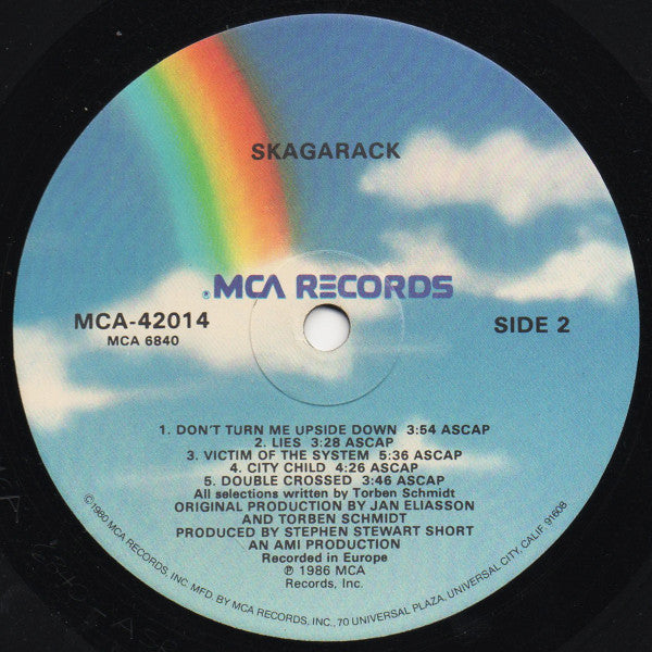 Skagarack : Skagarack (LP, Album, Glo)