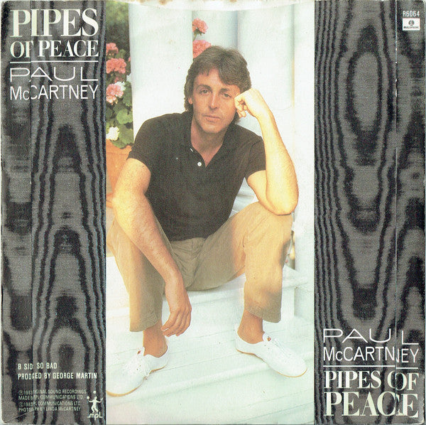 Paul McCartney : Pipes Of Peace (7", Single, Sol)