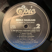 Merle Haggard : A Friend In California (LP, Album)