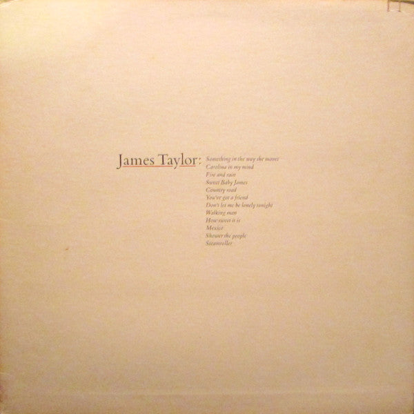 James Taylor (2) : James Taylor's Greatest Hits (LP, Comp, Los)