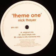 Nick Thayer : Theme One (12")