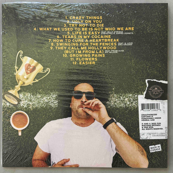 Andy Frasco & The U.N. : Growing Pains (LP, San)