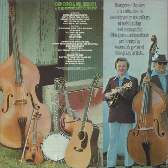Don Reno & Bill Harrell & The Tennessee Cut-Ups : The Don Reno Story (2xLP, Album, Gat)