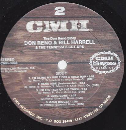 Don Reno & Bill Harrell & The Tennessee Cut-Ups : The Don Reno Story (2xLP, Album, Gat)