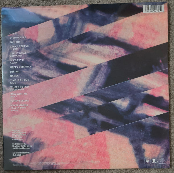 New Kids On The Block : Step By Step (LP, Album, RE)