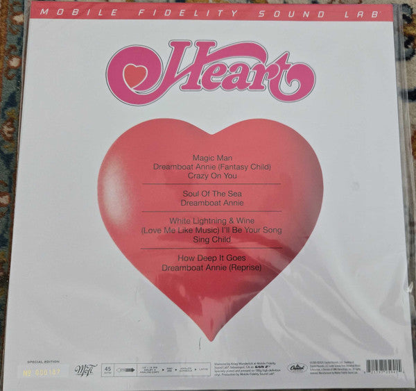 Heart : Dreamboat Annie (2x12", Album, Num, RE, RM, S/Edition, 180)