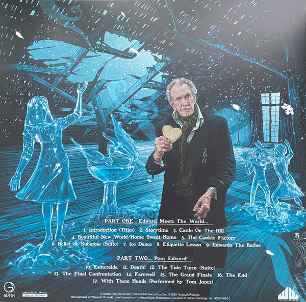 Danny Elfman : Edward Scissorhands (LP, Album, Dlx, RE, Ice)