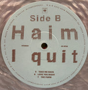 Haim (2) : I Quit (2xLP, Album, Sil)