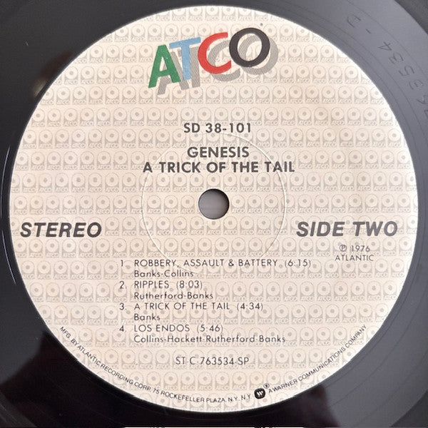Genesis : A Trick Of The Tail (LP, Album, RE, SP )