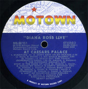 Diana Ross : Diana Ross Live At Caesars Palace (LP, Album)