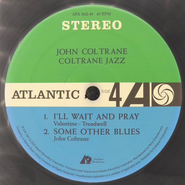John Coltrane : Coltrane Jazz (2x12", Album, Ltd, Num, RE, 180)