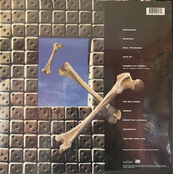 Rush : Roll The Bones (LP, Album, RE)