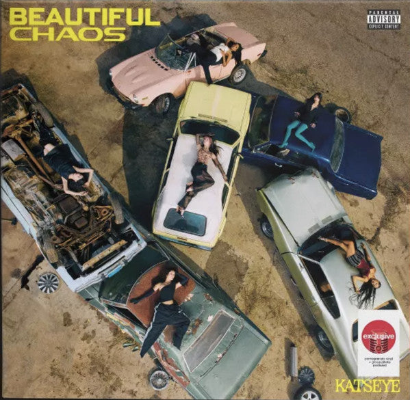 Katseye : Beautiful Chaos (12", S/Sided, EP, Etch, Ltd, Red)