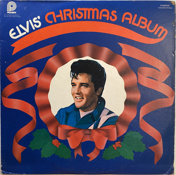 Elvis Presley : Elvis' Christmas Album (LP, Album, Mono, RE)