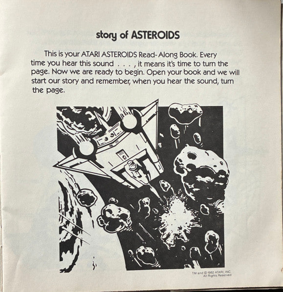 Unknown Artist : Story Of Atari Asteroids (7", Lar)