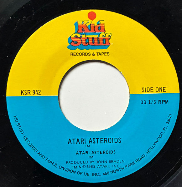 Unknown Artist : Story Of Atari Asteroids (7", Lar)