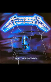 Metallica : Ride The Lightning (Cass, Album, RE, AR,)