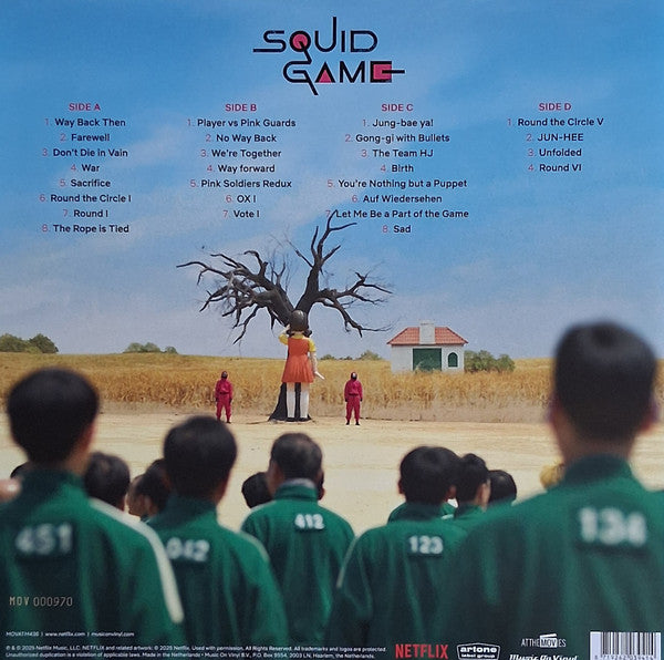 Jung Jaeil* : Squid Game (Soundtrack From The Netflix Series) (LP, Album, Ora + LP, Album, Yel + Album, Comp, Dlx)
