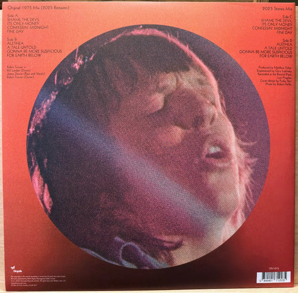 Robin Trower : For Earth Below (2xLP, Dlx, RE, RM, 180)