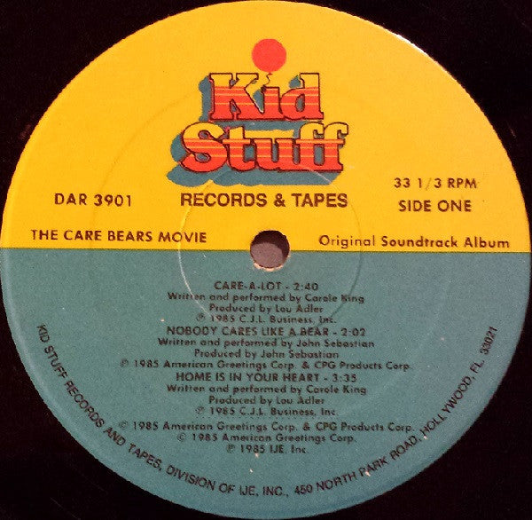 Various : The Care Bears Movie (Original Soundtrack Album) (LP, Album)