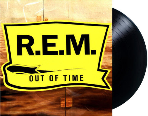 the album cover for R.E.M. - Out Of Time: 25th Anniversary Edition [LP]
