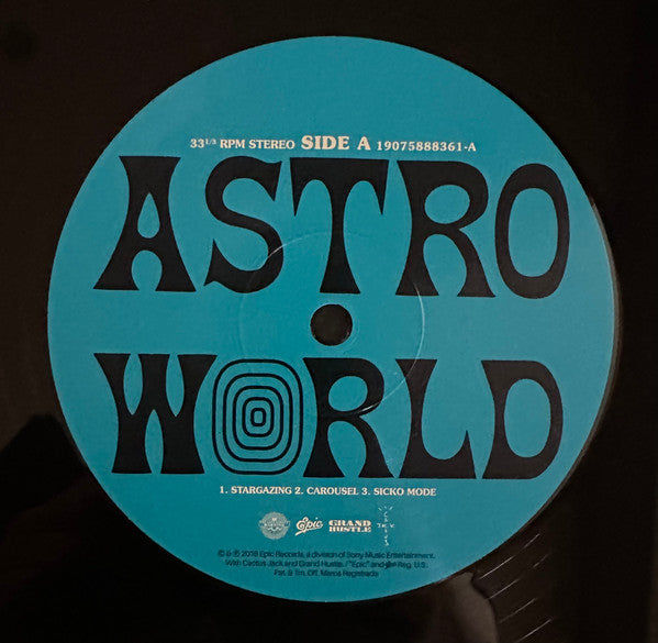 Travis Scott (2) : Astroworld (2xLP, Album, RE)