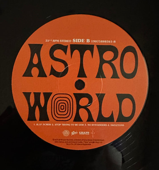 Travis Scott (2) : Astroworld (2xLP, Album, RE)