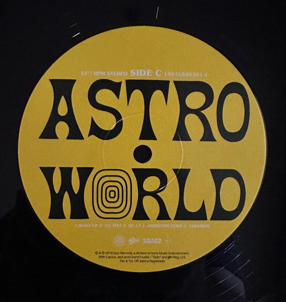 Travis Scott (2) : Astroworld (2xLP, Album, RE)