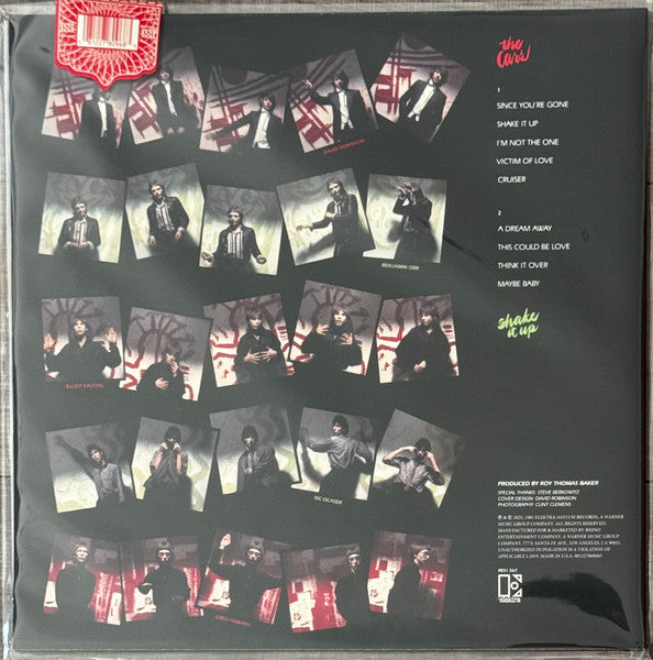 The Cars : Shake It Up (LP, Album, RE, RM, 180)