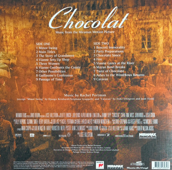 Rachel Portman : Chocolat (Music From The Miramax Motion Picture) (LP, Album, Ltd, Num, RE, RP, Min)