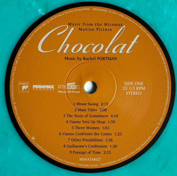 Rachel Portman : Chocolat (Music From The Miramax Motion Picture) (LP, Album, Ltd, Num, RE, RP, Min)