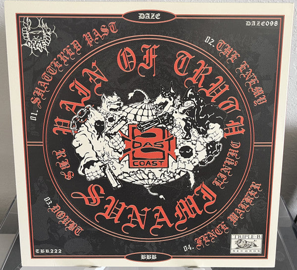 Pain Of Truth (2), Sunami (2) : Coast To Coast Split EP (12", S/Sided, EP, Ltd, Hal)