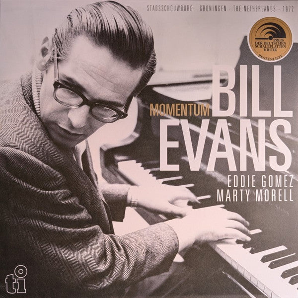 Bill Evans : Momentum (Stadsschouwburg - Groningen - The Netherlands - 1972) (2xLP, Album, RE, Blu)