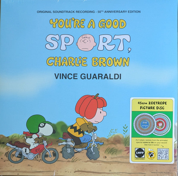 Vince Guaraldi : You're A Good Sport, Charlie Brown (Original Soundtrack Recording - 50th Anniversary Edition) (LP, Album, Pic, Zoe)