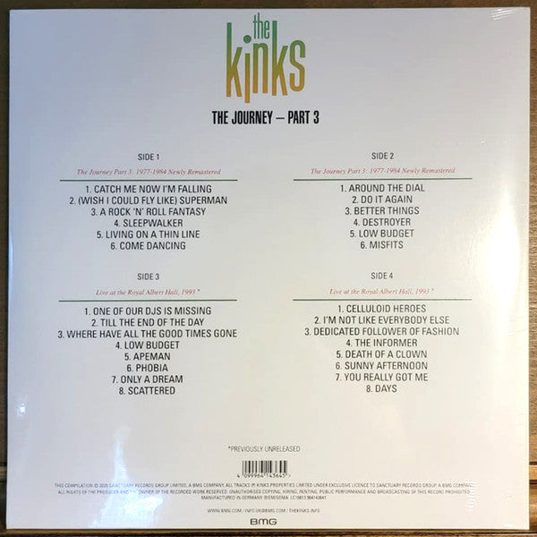 The Kinks : The Journey - Part 3 (2xLP, Comp)