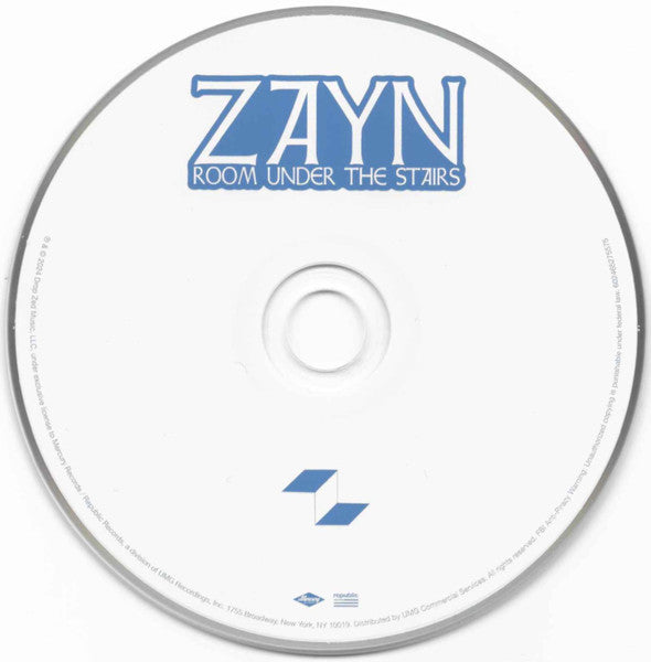 Zayn (3) : Room Under The Stairs (CD, Album)