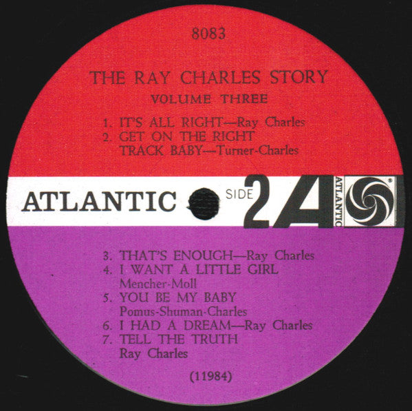 Ray Charles : The Ray Charles Story Volume 3 (LP, Album, Comp, Mono, MGM)