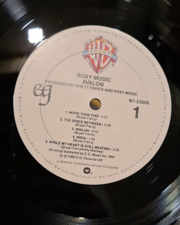 Roxy Music : Avalon (LP, Album, Club)