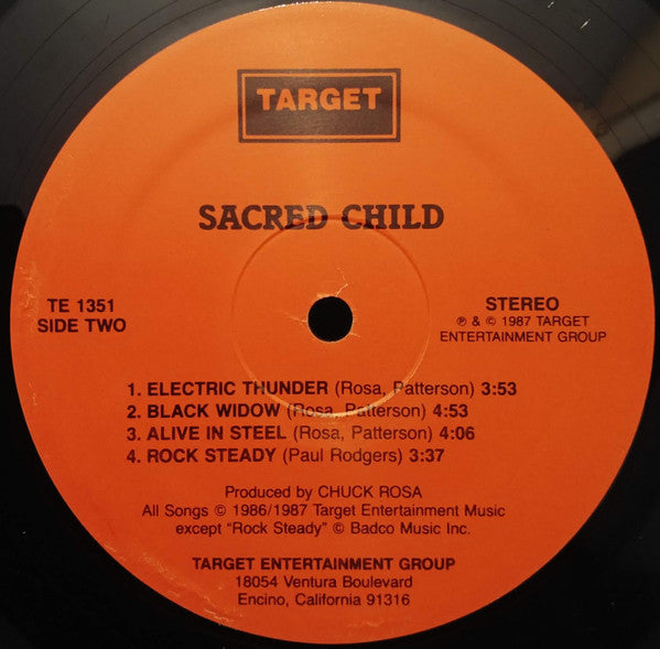 Sacred Child : Sacred Child (LP, Album)
