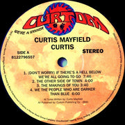 Curtis Mayfield : Curtis (LP, Album, RE, 180)