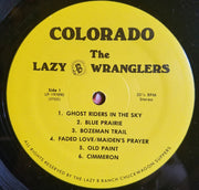 The Lazy B Wranglers : Colorado (LP, Album)