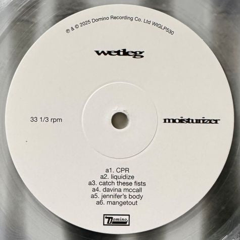 Wet Leg : Moisturizer (LP, Album, Ltd, Cle)