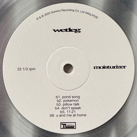 Wet Leg : Moisturizer (LP, Album, Ltd, Cle)