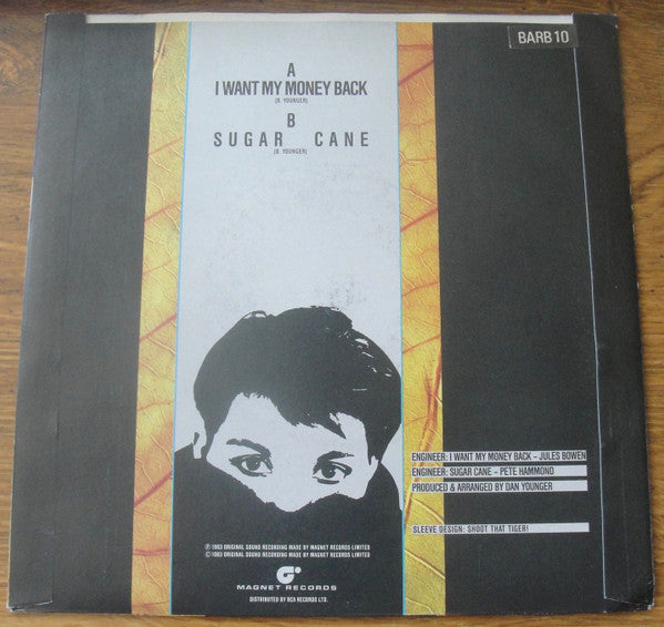 Barb* : I Want My Money Back (7")