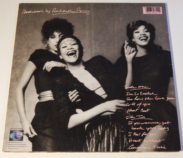 Pointer Sisters : So Excited! (LP, Album, RE, San)