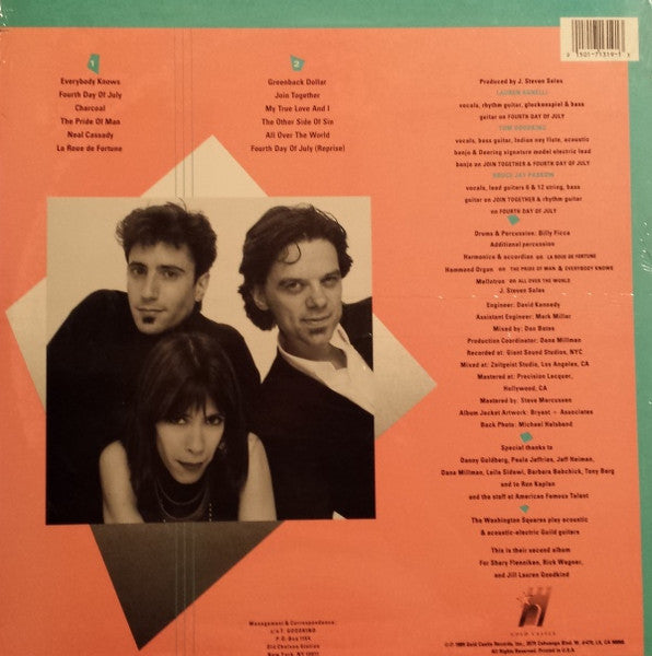 The Washington Squares : Fair And Square (LP, Album)