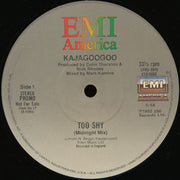 Kajagoogoo : Too Shy (Midnight Mix) (12", Promo)