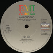 Kajagoogoo : Too Shy (Midnight Mix) (12", Promo)