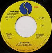 Madonna : Like A Virgin (7", Single, Styrene, All)